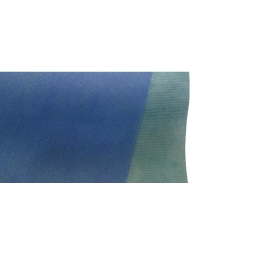 Chusta do pakowania Sterisheet 2 340/355 SMS - 120x120 cm zielona/niebieska naprzemiennie - 50 szt.