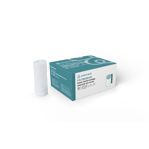 Fixierbinde evercare Fix Premium - 8 cm x 4 m PA/Viskose - 20 St.