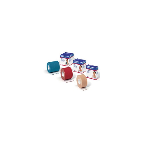 Leukotap K latexfreies Kinesiologie Tape 7,5 cm x 5 m Rot 5 Stück