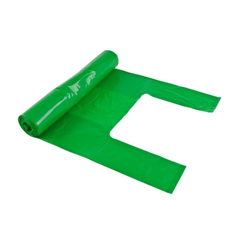 Abfallsack LD für optische Sortierung - 30L 280/170x530mm 35my grün - 25 St.