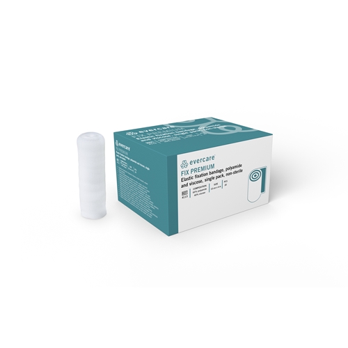 Fixierbinde evercare Fix Premium - 10 cm x 4 m in Cellophan - 20 St.