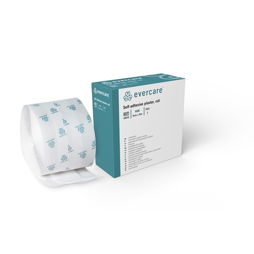 Evercare Vliespflaster - 4 cm x 5 m Rolle weiß