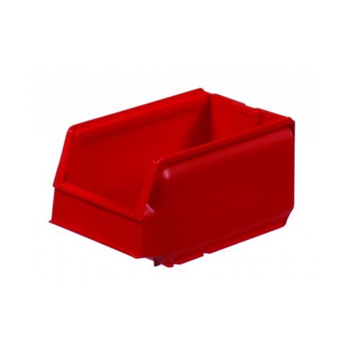 Lagerkasse rød - 250x148x130mm