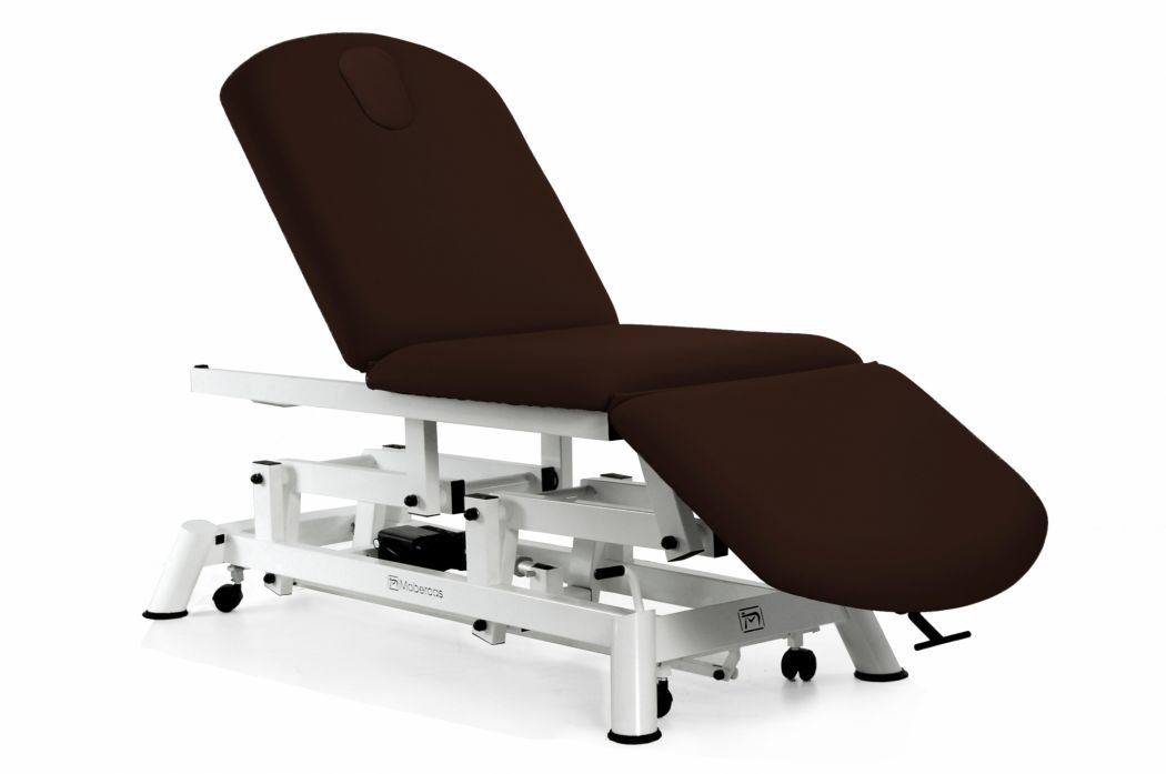 Elektrische Behandlungsliege 3-teilig mit Rollen TwinPillar-Lift - 184 x 62 cm