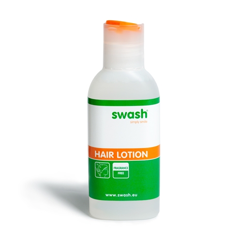 Hårvask Swash hårlotion - 100 ml uparfumeret - 14 stk.