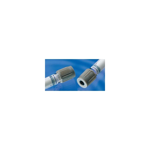 Vakuumrör BD Vacutainer pappersetikett – 5/4ml Na-Fl K2EDTA grå – 100 st