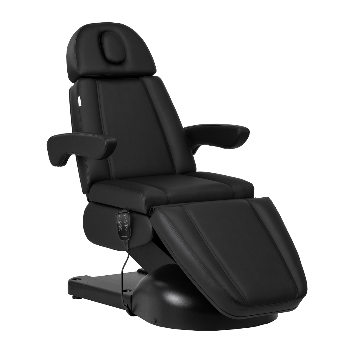 Azzurro Lux kosmetisk stol 3m svart