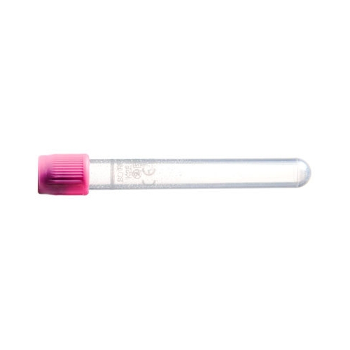 Vakuumrör BD Vacutainer transparent etikett – 7/6ml K2EDTA lila – 100 st
