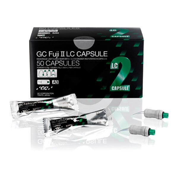 Fuji II LC® Kapslar – Gc Fuji Ii – Lc Improved – 50 Capsules A2