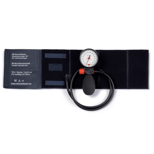 Blutdruckmanschette HE komplett mit integrierter TPU-Innenblase P - 15x43cm integriert mit Boso-Handmanometer