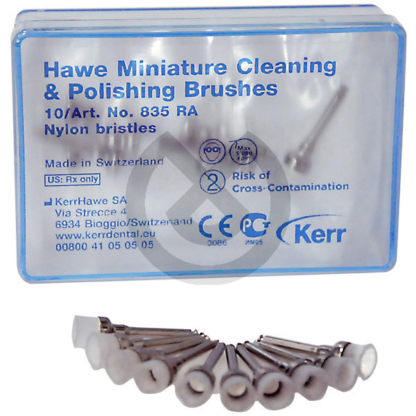 Rengöringsborstar i miniatyr och nylon 10 st – KERR