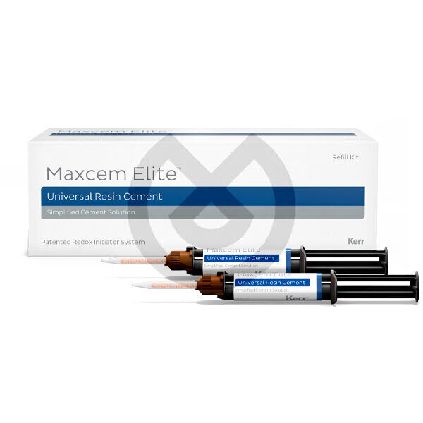 Maxcem Elite 2 sprutor + 16 spetsar - Maxcem Elite White Op (2 Syr.+20 Tips)