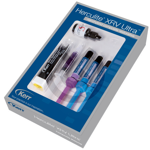 Herculite XRV Ultra Minikit med sprutor – KERR