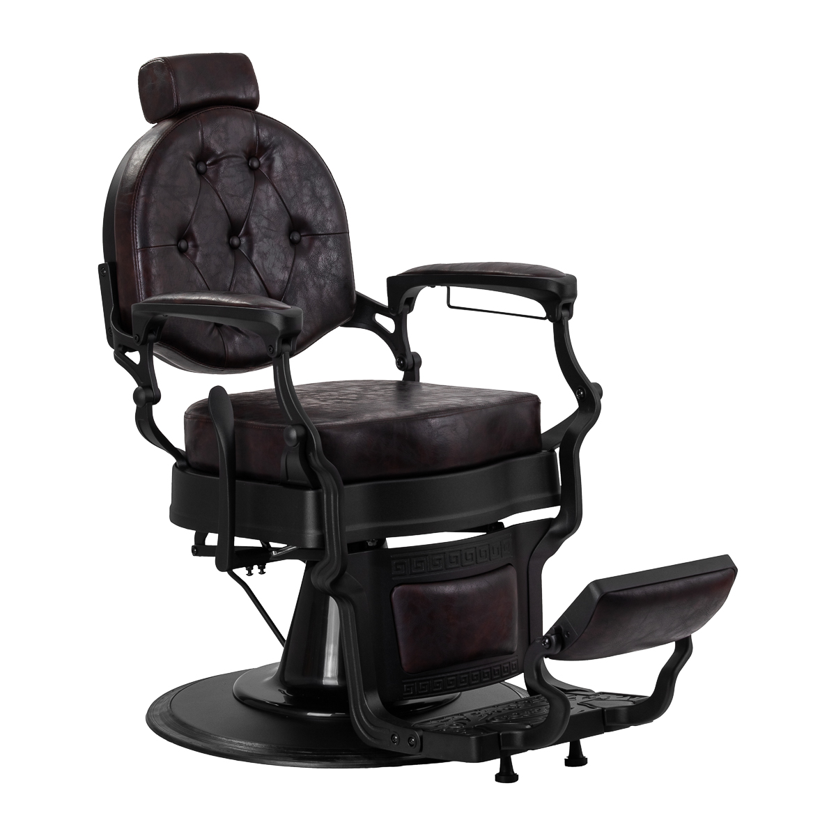 Barberarstol Gabbiano President brun
