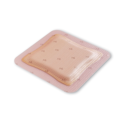 Schaumverband silber Allevyn Ag Adhesive - 10x10cm Border - 10 St