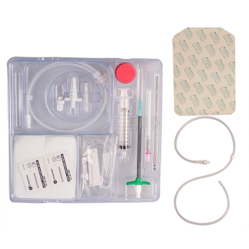 Dränagekateterset PleurX – 66cm med tillbehör