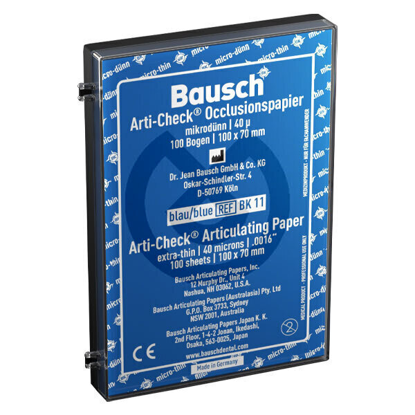 Förskuret artikulationspapper – BAUSCH