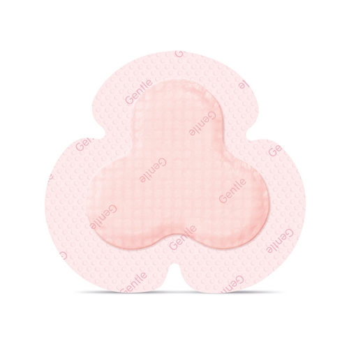 Dünner Silikon-Schaumverband Allevyn Gentle L - 8x8,4cm Multisite Border Lite - 10 St