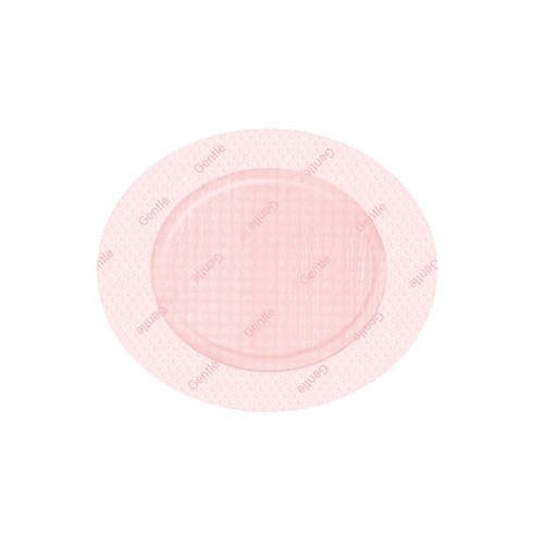 Dünner Silikon-Schaumverband Allevyn Gentle L - 13,1x15 cm oval Border Lite - 10 St.