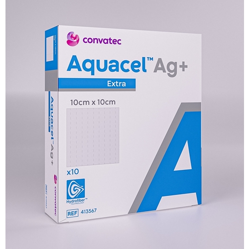 Gelbildender Silberverband Aquacel Ag+ Extra - 15x15cm - 5 Stück