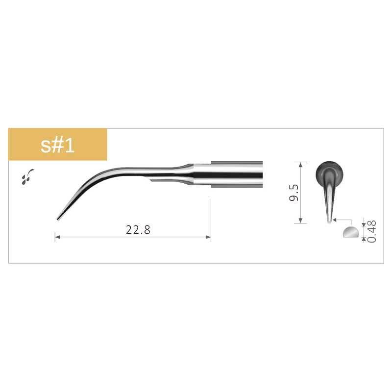 Bestdent Scalerspets - Spids nr. 1 (Satelec) - BESTDENT