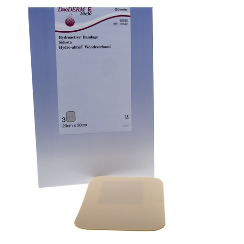 Hydrokolloidforbinding DuoDERM E - 20x30cm - 3 stk