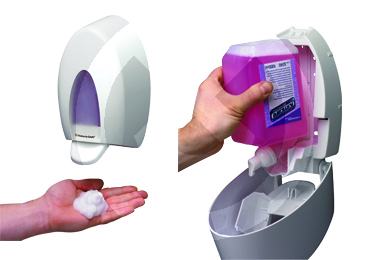 Foam soap for frequent use, 6 x 1 L - Kimberly - KIMBERLY-CLARK