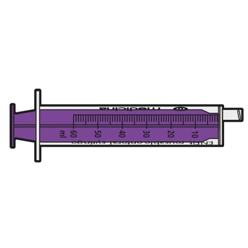 Enteral spruta medicina – 60ml ENFit diskbar – 60 st