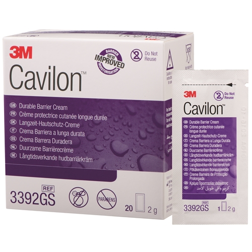 Cavilon-suojavoide Barrier Cream - 2 g annospussi hajusteeton 20 pussia/pakkaus - 20 kpl