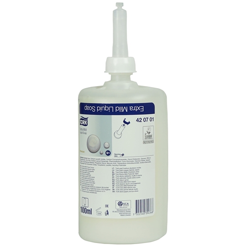 Flüssigseife Tork Premium S1 - 1 l Extra Mild unparfümiert