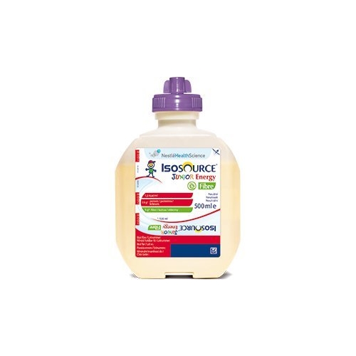 Isosource Junior Energy Fibre - 12x500 ml - 12 kpl