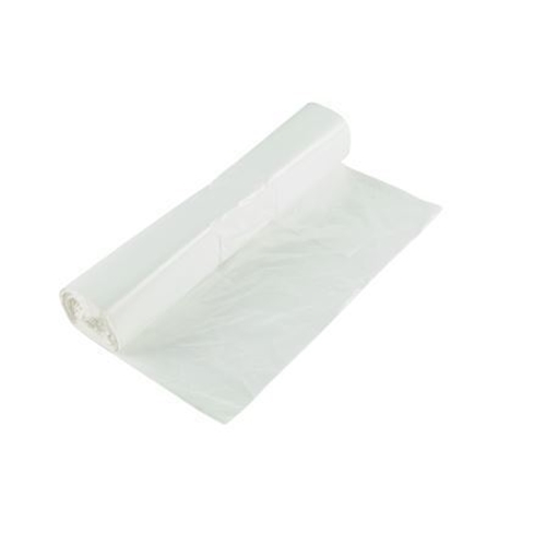 Abfallsack aus LLD-Kunststoff - 28L 510x570mm 30my weiß - 500 St.