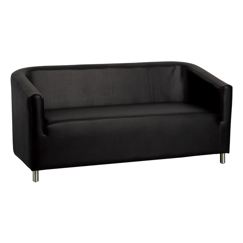 Gabbiano soffa för väntrum m021 svart
