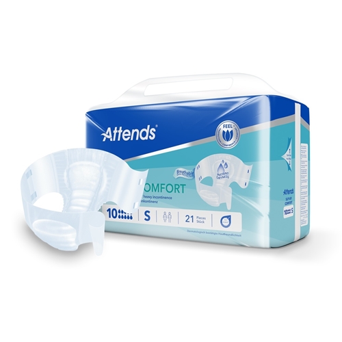 Inkosuoja all-in-one - Attends Slip Air Comfort 10 S - 84 kpl