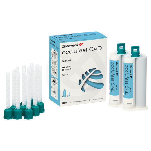 Occlufast CAD 2 x 50 ml + 12 blandningsspetsar – ZHERMACK