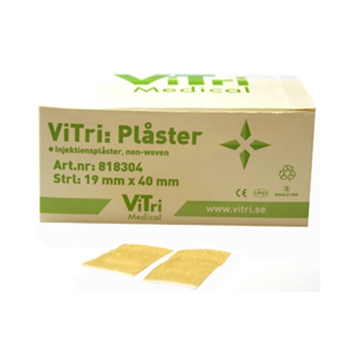 Injektionsplaster nonwoven ViTri - 1,9x4 cm beige - 250 stk.