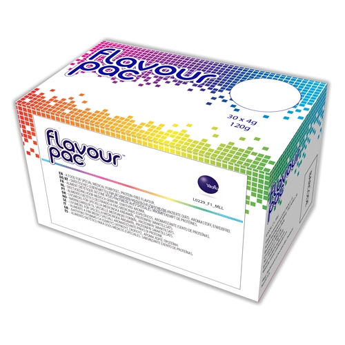 Flavour pac - 30x4g hindbær - 30 stk.