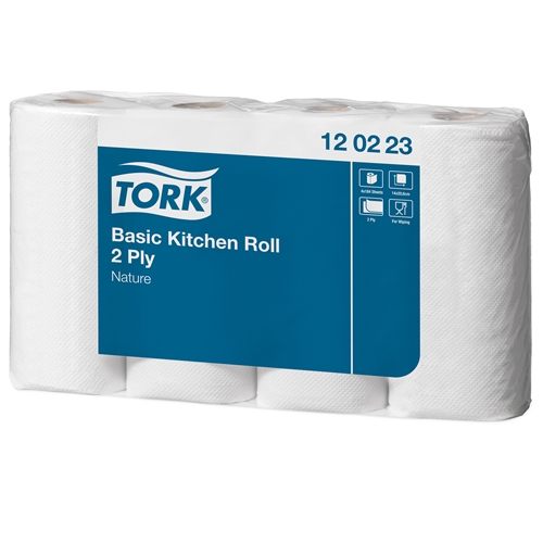 Hushållspapper 2-L - 26,4m 0,22kg Tork Universal - 4 st