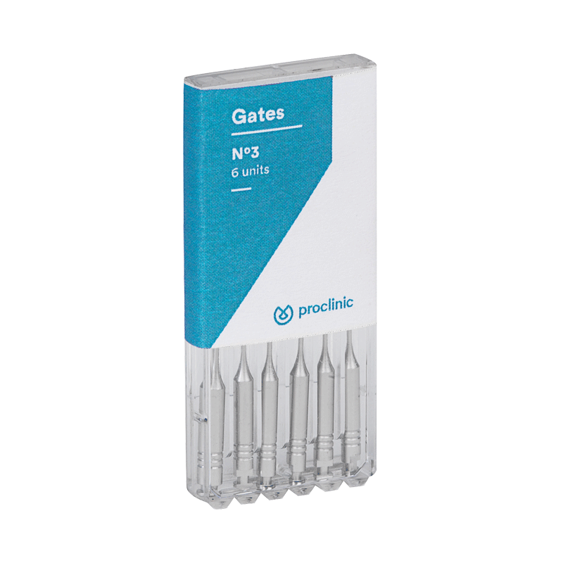 Proclinic Gates-Glidden Borrar, nr 1-6 – Gates Reamers N.1 Proclinic