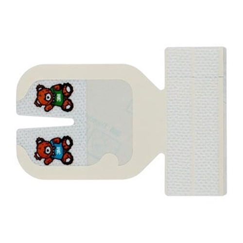 Laskimokatetrin kiinnityskalvo Tegaderm 5x5,7 cm 1610 halkio nalle ped - 100 kpl