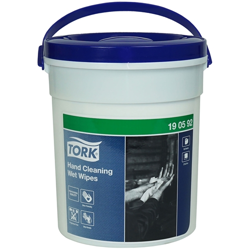Vådserviet W14 til hænder - Tork Premium nonwoven i spand - 58 stk
