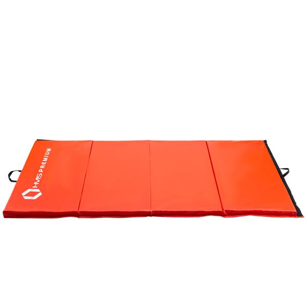 Exercise mat - 240 x 120cm - Premium - red