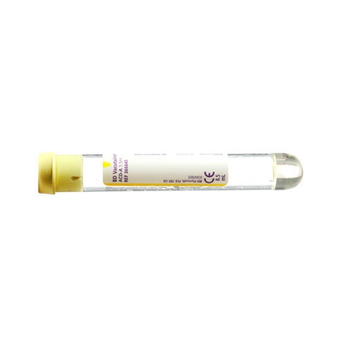 Vakuumrör BD Vacutainer glas – 10/8,5ml ACD lösning A gul – 100 st