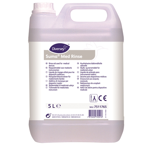 Tørremiddel til opvaskemaskine/skylledesinfektion - 5L Suma Med Rinse - 2 stk.