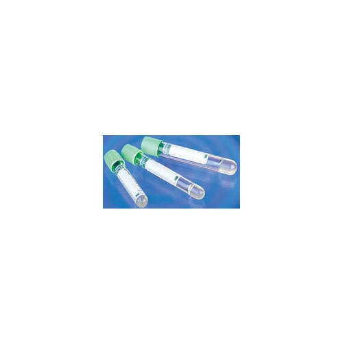 Vakuumrör BD Vacutainer PSTTM II pappersetikett – 5/3ml Li-Heparin gel mintgrön – 100 st