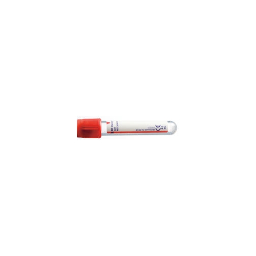 Vakuumrör BD Vacutainer CAT pappersetikett – 5/4ml serum röd – 100 st