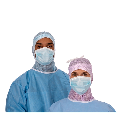 OP-Mundschutz evercare Typ IIR mit Bindebändern blau 50 St.