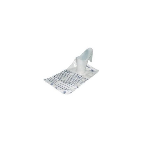 Urinopsamlingspose P-bag - inkl. 1 tragt til én patient - 10 stk.