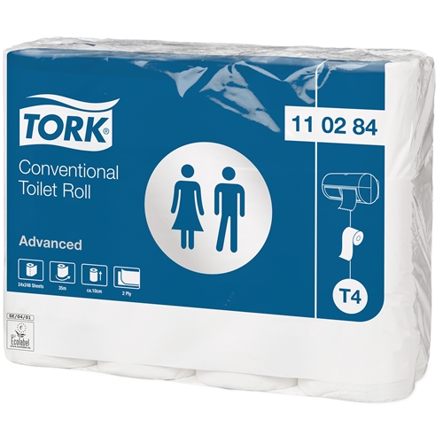 Toalettpapper 2-L Normal T4 - Tork Advanced 31,4m 0,11kg - 24 st