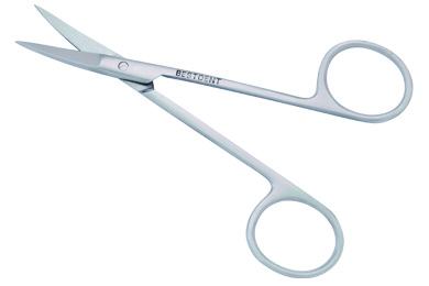 Gebogene chirurgische Schere - BESTDENT